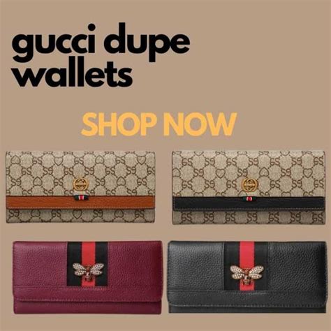 gucci wallet dupes|gucci knockoff caps.